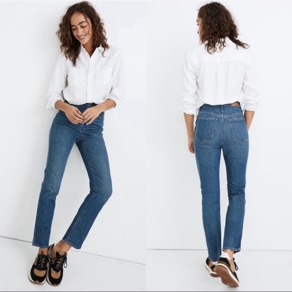Madewell Denim - Madewell Women's Stovepipe Jeans in Kline Wash